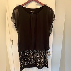 AGB sequin cocktail party dress